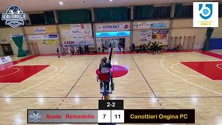 Pallavolo AsolaRemedello vs Canottieri Ongina volley [upl. by Anitra635]