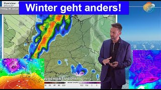 Winter geht anders Nach letzter Regenfront ruhig amp mild Aktuelle Wettervorhersage 2531012024 [upl. by Marigolde]