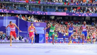 SOUTH AFRICA claims Mens 4x100m Relay SILVER MEDAL in Paris 2024 Olympics  PRESS CONFERENCE [upl. by Gorges635]