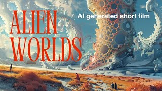 Alien worlds  AI generated short film aianimation kreaai alienworlds [upl. by Wayland]