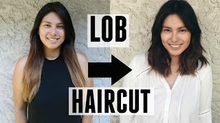 Lob Haircut [upl. by Cirtemed]