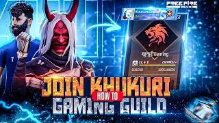 How To Join KhukuriGamingV  Badge Guild  Requirement to Join One of The Best Guild From Nepal🔥 [upl. by Ailat]