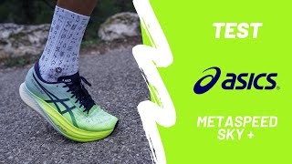 ASICS METASPEED SKY  Test amp Avis  ☞ Testée par Serge Fortini [upl. by Adiv165]