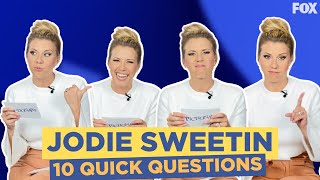 Full House star Jodie Sweetin TELLS ALL  Pictionary Game Show NEW Interview  Behind The Scenes [upl. by Eba970]