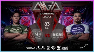 Mica Galvão vs Ygor Rodrigues  AIGA Championship 2023 [upl. by Nnylhsa]