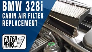 How to Replace Cabin Air Filter 2011 BMW 328i [upl. by Myca]