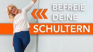 Teste diese Übungen bei einem SchulterArmSyndrom WandTrick [upl. by Ateekal636]