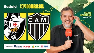 VASCO X ATLÉTICO AO VIVO NA ITATIAIA  REACT DA COPA DO BRASIL 2024 [upl. by Charo]