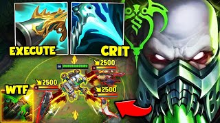 FULL CRIT URGOT IS THE SCARIEST THING YOULL EVER SEE ONE SHOT EVERYTHING [upl. by Enomal333]