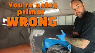 How to use automotive primers epoxy etching and high build basics explained [upl. by Barbie]