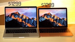 Which 2017 MacBook is right for you 12quot MacBook vs 13quot MacBook Pro [upl. by Ecad]