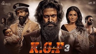 KGF Chapter 3  Official Trailer  Rocking Star Yash  Prabhas  New South Movie  Ayaar Studio [upl. by Dahaf]