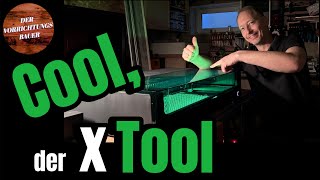 xTool S1 Laser Gravierer Engraver Cutter  Aufbau und erste Schritte  Der Vorrichtungsbauer [upl. by Nnylrefinnej]