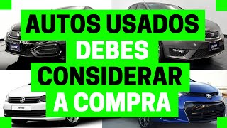 9 AUTOS USADOS que deberías COMPRAR  Motoren Mx [upl. by Noreh]