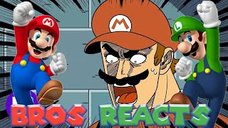 Gooigi Did All Of This  Mario And Luigi Reacts To Mario and Luigi Super Anime Brothers [upl. by Atiuqrehs]