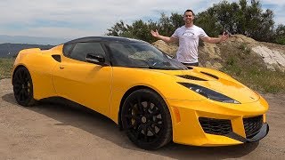 Lotus Evora 400 Review  A Ferrari For 100000 [upl. by Selassie410]