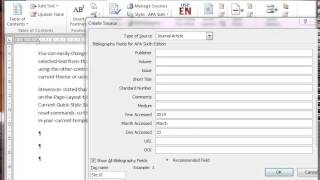 Use the referencing functions on Word Document and reference with ease [upl. by Guss745]