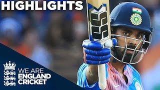 Rahul Super Century As India Show Their Class  England v India 1st Vitality IT20 2018  Highlights [upl. by Novar93]