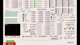 MACH 3 CNC Router Training Tutorial after install setup [upl. by Lynelle]