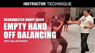 EMPTY HAND SELF DEFENSE with GM DANNY CASIO of RED BALINTAWAK  Filipino Martial Arts  Eskrima [upl. by Ahola]