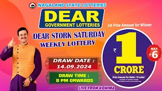 LOTTERY SAMBAD DEAR 8 PM 14092024 NAGALAND LOTTERY LIVE DEAR LOTTERY LIVE LOTTERY SAMBAD LIVE [upl. by Ilam]