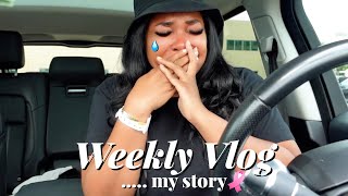 VLOG—— I’VE BEEN KEEPING A SECRET… SHARING MY STORY 🎀 [upl. by Sinai989]