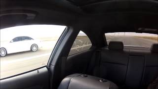 GIAC Tuned B8 S4 vs BMW 135i IntakeCatbackE85Tune  Airstrip Attack  ShiftS3ctor [upl. by Eleonora]