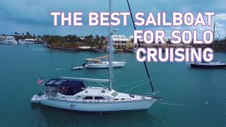 The Best Sailboat for Solo Sailing the Caribbean  Ep 219  Lady K Sailing [upl. by Avalsorim]