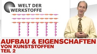 Aufbau und Eigenschaften von Kunststoffen Teil 2 Der chemische Aufbau der Einzelkette II [upl. by Segalman]