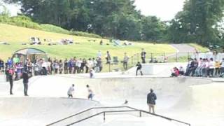 VOLCOM japan tourSAGAE skatepark [upl. by Valtin]