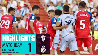 Resumen de Albacete BP vs RCD Espanyol 11 [upl. by Otsuj]