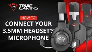 How To Connect 35 mm Gaming Headset Microphone🎧🎙️ [upl. by Nahk]