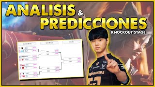 WORLDS 2023  KNOCKOUT STAGE ANALISIS Y PREDICCIONES [upl. by Blasius612]