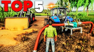 TOP 5 Best Realistic MODS  SCRIPTS Part 3  Farming Simulator 19 [upl. by Ragan]