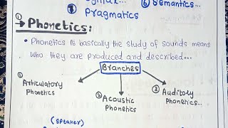 phonetics phonology morphology morphemessyntax pragmatics semantics [upl. by Mcgee]