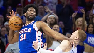 New York Knicks vs Philadelphia 76ers Game 3 Embiid 50 POINTS amp hit in the eye 2024 NBA Playoffs [upl. by Esmond]