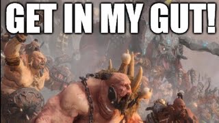 Increasingly verbose Ogres  Total War Warhammer 3 meme dub [upl. by Radnaxela]