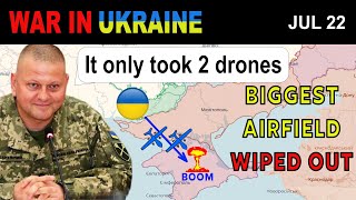 22 Jul Ukrainians DESTROY CRIMEAN SUPPLIES OF AMMO  War in Ukraine Explained [upl. by Tsew]