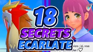 18 SECRETS et ASTUCES dans DLC POKÉMON ÉCARLATE et VIOLET [upl. by Zwiebel]