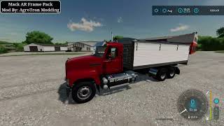 Mack AR Frame Pack  New Mod  Farming Simulator 22 [upl. by Conan178]