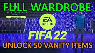 FIFA 22 Full Wardrobe Trophy Guide [upl. by Llevaj]