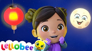 Moon Festival 🌕  Lellobee City Farm  Moonbug Kids  Farm Animals [upl. by Oak]