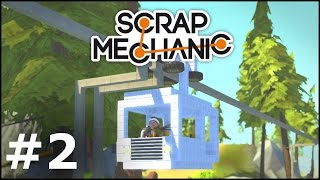 Scrap Mechanic 2  Kolejka podwieszana [upl. by Purpura]