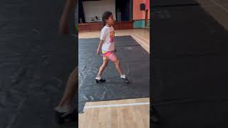 This NINEyearold shows off some incredible Irish Dance skills for her age [upl. by Yecam619]