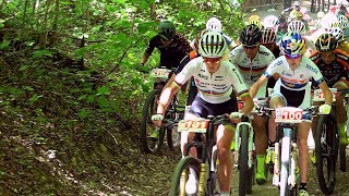 MTBBundesliga XC 2018 in Heubach Elite Women [upl. by Zehc232]