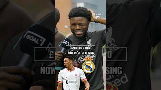 ALEXANDERARNOLD to REAL MADRID for £200M 🤑 DEAL OR NO DEAL CHALLENGE shorts football soccer [upl. by Tnias]