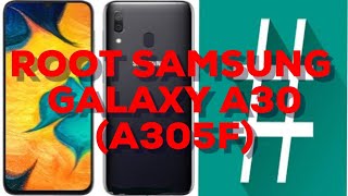 How to root samsung A30 A305f [upl. by Anayk813]