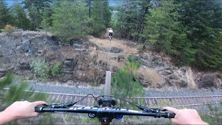 Whistler train gap POV 2018 [upl. by Emmey]