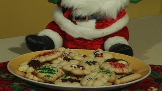 Sour Cream Spritz Cookies A Christmas Carol [upl. by Drewett]