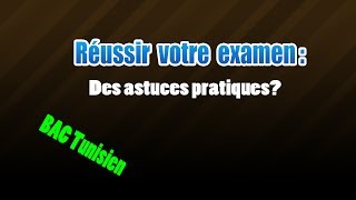 3 astuces pour réussir ton examen [upl. by Bo]